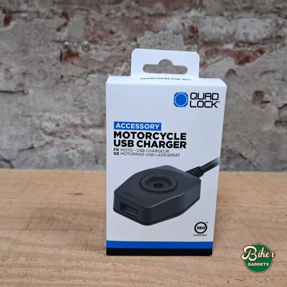 QUAD LOCK motorcycle usb charger