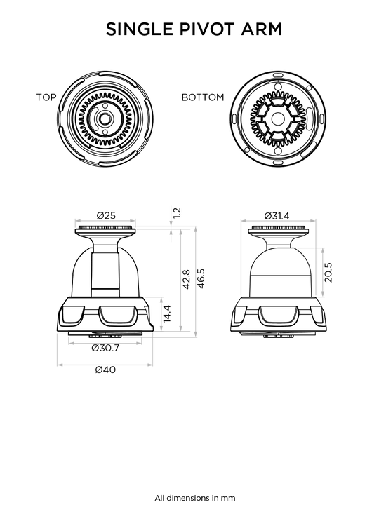 QUAD LOCK single pivot