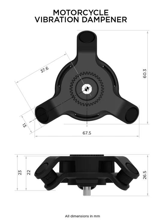QUAD LOCK vibration dampener