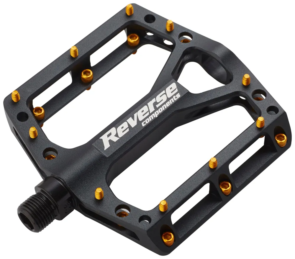 Reverse Black One pedaal zwart/goud