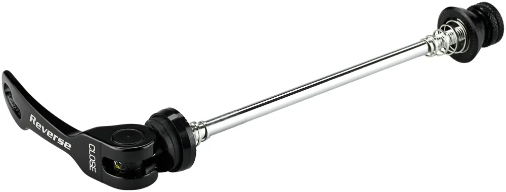Reverse snelspanner voorwiel zwart