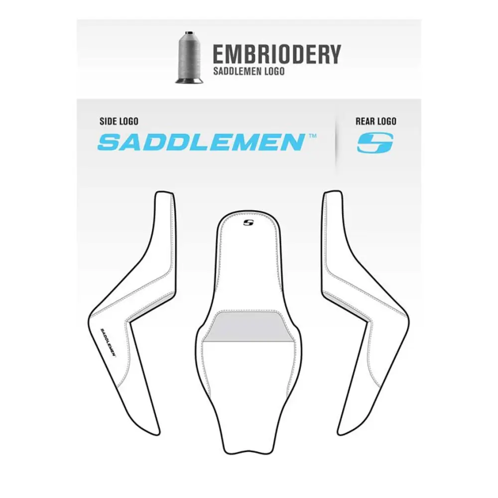 Saddlemen Step-Up Extended Reach Tuck-n-Roll voor Indian