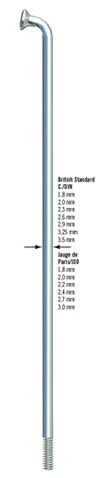 Sapim 2 x 292 mm RVS fietsspaak