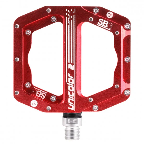 SB3 UNICOLOR 2 rode platte pedalen