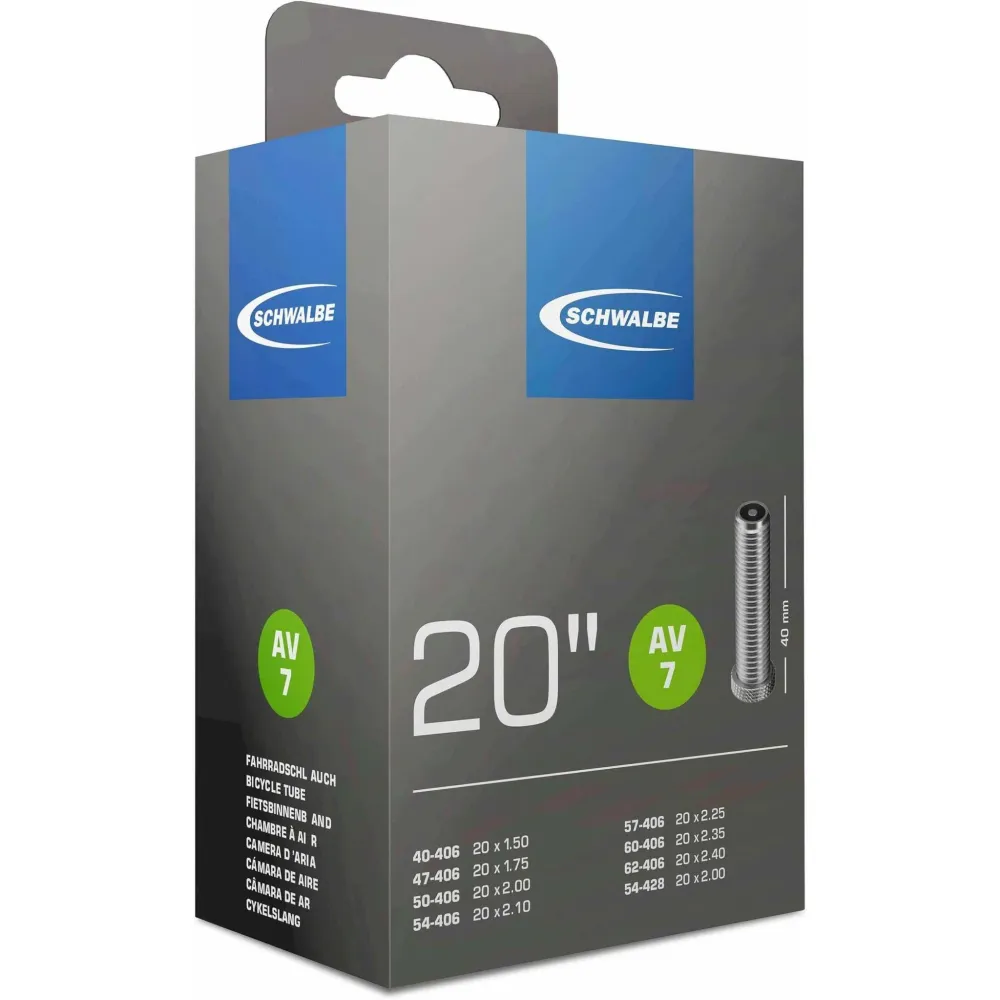 Binnenband Schwalbe AV7 20" - 40mm Ventiel