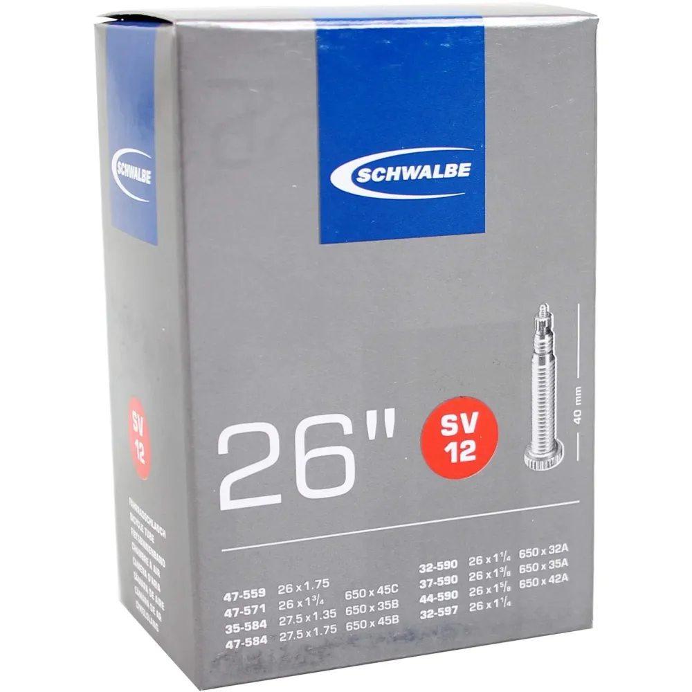 Binnenband Schwalbe SV12 26" - 40mm Ventiel