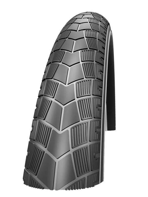 Buitenband Schwalbe Big Apple 60-559 - Zwart met Reflectie