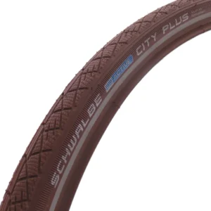 Buitenband Schwalbe City Plus PunctureGuard 28 x 1.50" / 40-622 mm - bruin met reflectie