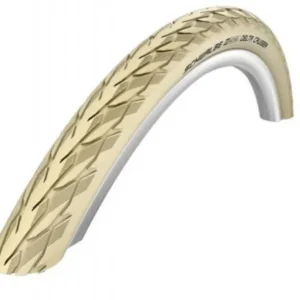 Buitenband Schwalbe Delta Cruiser Plus 37-622 (28x3/8) - Creme met Reflectie