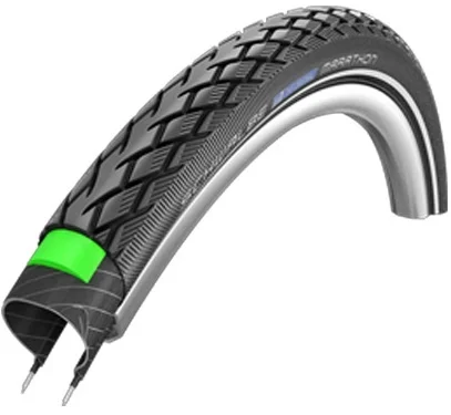 Buitenband Schwalbe Marathon GreenGuard - 28x1 1/2" / 40-635 mm - zwart met reflectie