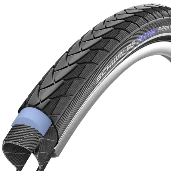 Buitenband Schwalbe Marathon Plus SmartGuard 28x1.00" / 25-622 mm - zwart met reflectie
