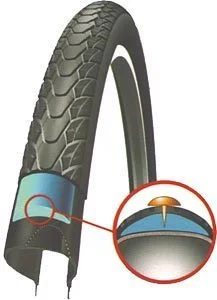 Buitenband Schwalbe Marathon Plus SmartGuard 37-622 - Zwart met Reflectie