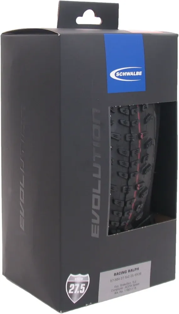 Buitenband Schwalbe Racing Ralph Addix Speed SnakeSkin 27.5 x 2.25" / 57-584 mm - zwart