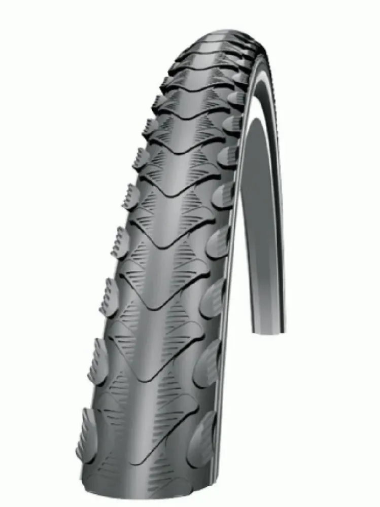 Buitenband Schwalbe Silento 47-559 (26x175) - Zwart met Reflectie