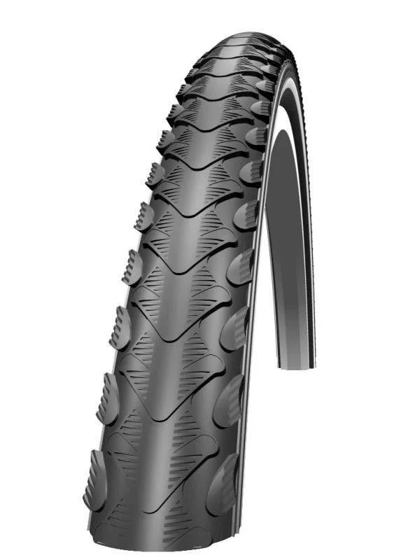 Buitenband Schwalbe Silento 47-622 (28x1.75) - Zwart met Reflectie