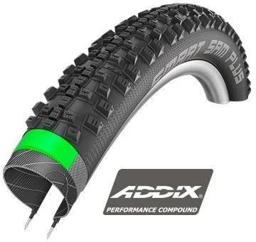 Buitenband Schwalbe Smart Sam Plus DD 29x2.25" / 57-622 mm - zwart