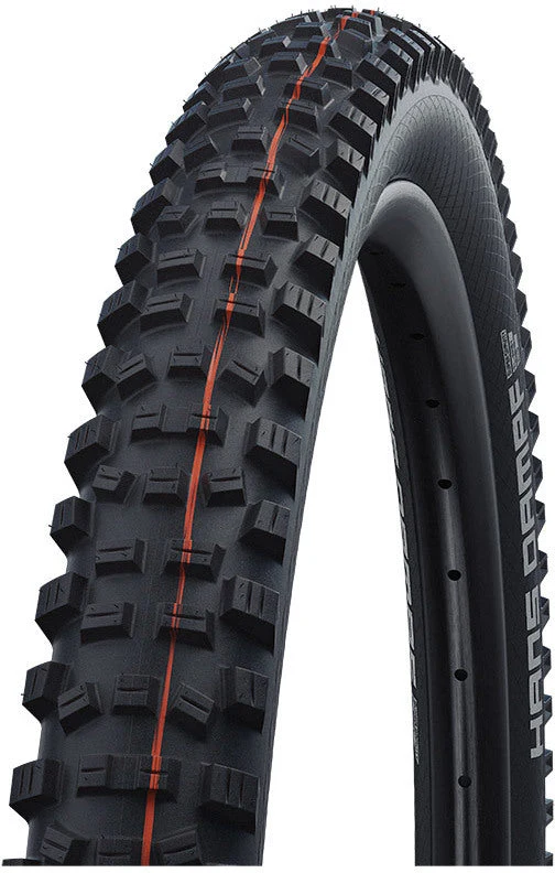 Schwalbe Hans Dampf Super Trail Evolution vouwband 27.5x2.35" TLE E-25 Addix Soft zwart
