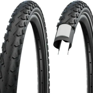 Schwalbe LandCruiser Plus Perform Draadband 28x1.60" PunctureG E-25 Green Compound Reflex zwart