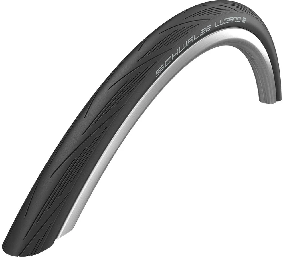 Schwalbe Lugano II Draadband 700x25C Active K-Guard zwart