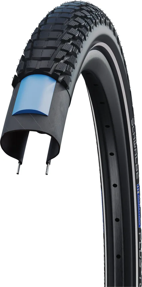 Schwalbe Marathon Plus Tour Draadband 28x1.75" Performance E-50 Addix Reflex SmartGuard