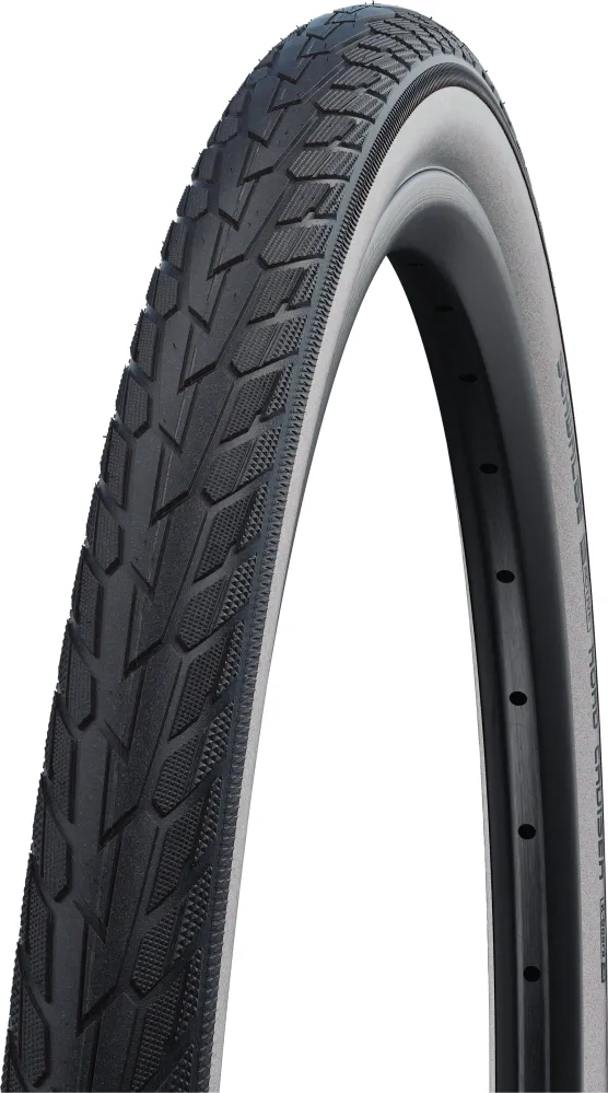 Schwalbe Road Cruiser Draadband 20x1.75" K-Guard Active zwart/wit