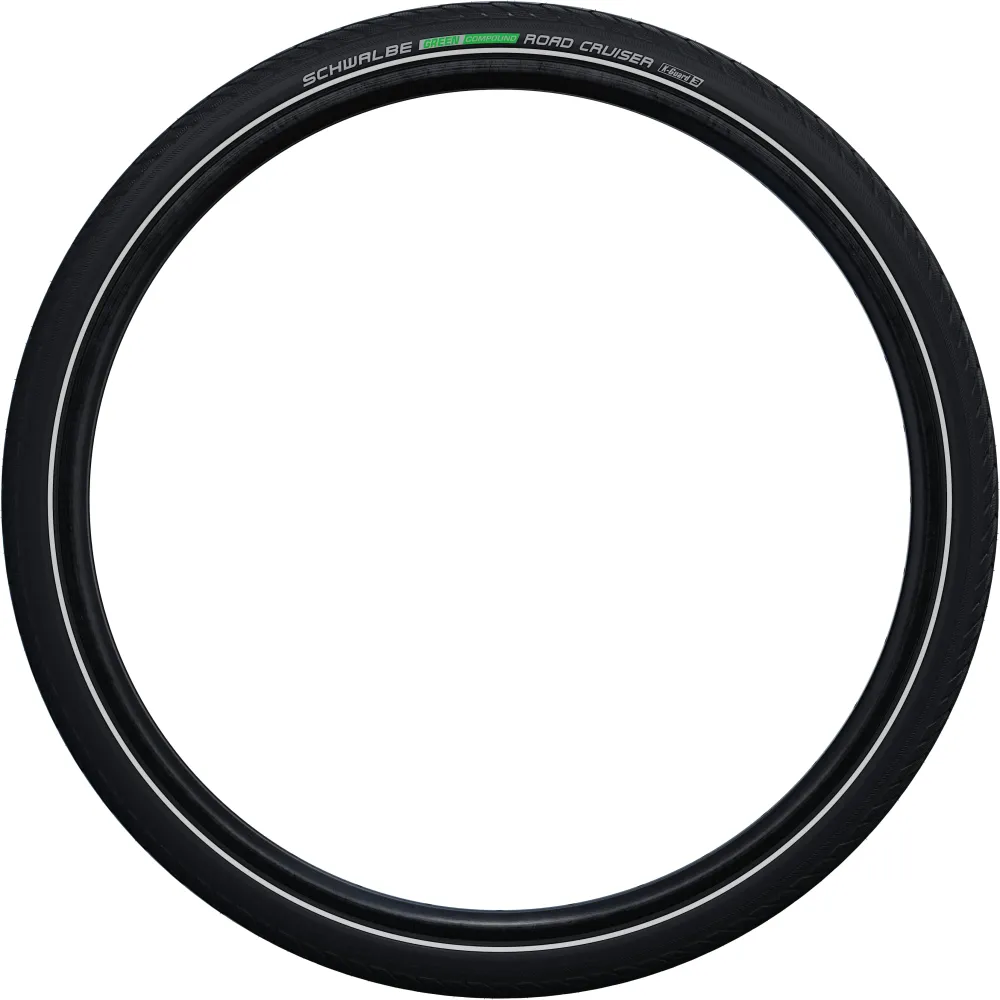 Schwalbe Road Cruiser Draadband 28x1.60" K-Guard Active Reflex zwart