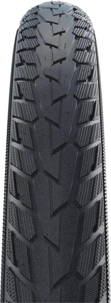 Schwalbe Road Cruiser Plus Draadband 26x1.75" Active TwinSkin PunctureGuard E-25 Green Reflex zwart