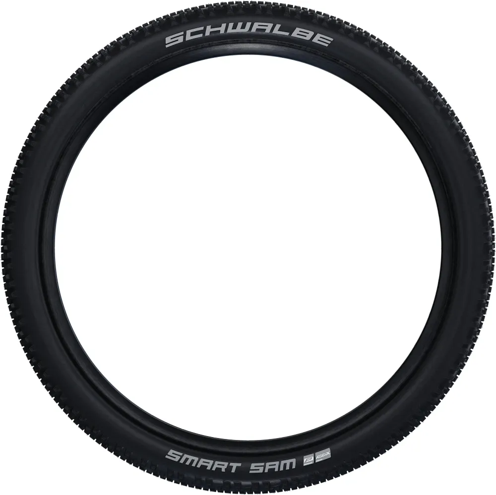Schwalbe Smart Sam Draadband 27.5x2.25" Addix Plus Performance SnakeSkin Greeng zwart