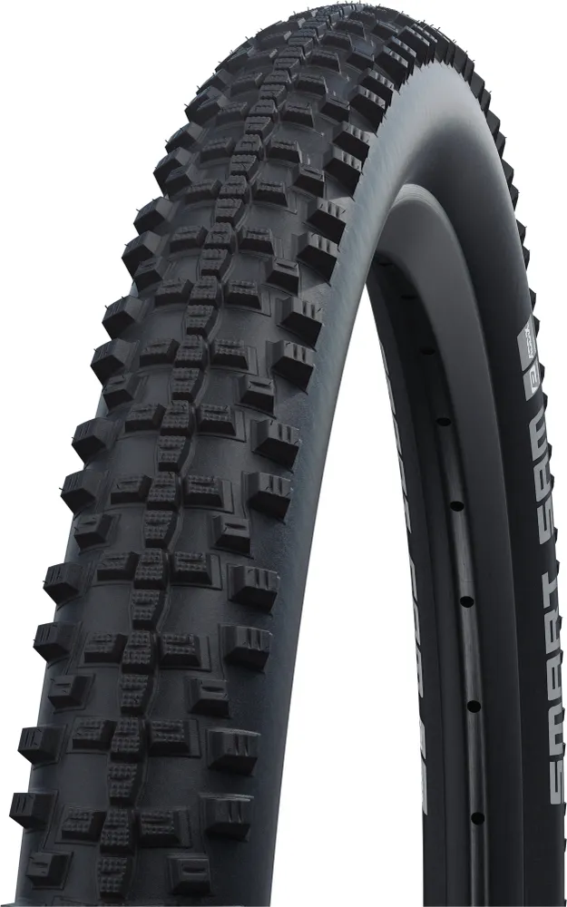 Schwalbe Smart Sam Draadband 29" Addix Plus Performance SnakeSkin Greeng zwart