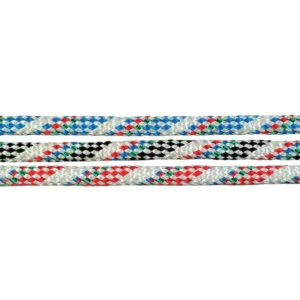 Seilflechter Atlantik Plus val- schoot lijn wit/rood (per meter)