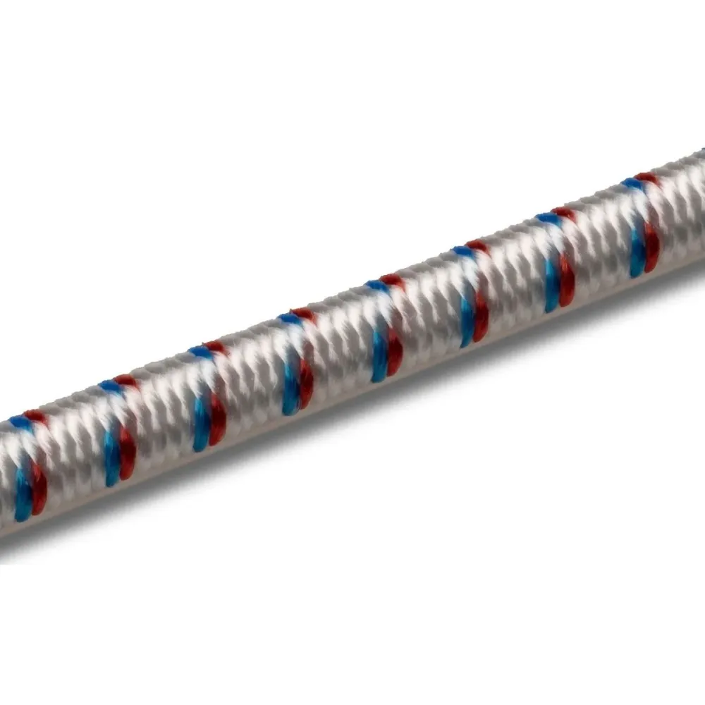 Seilflechter Elastiek 4 mm Ø op haspel 5 meter wit