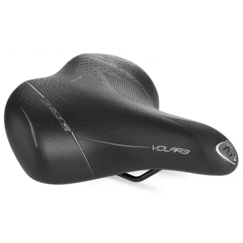Zadel Selle Bassano Volare BigCity XXL - Zwart