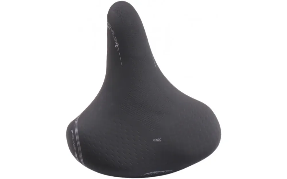 Zadel Selle Bassano Volare BigCity XXL - Zwart