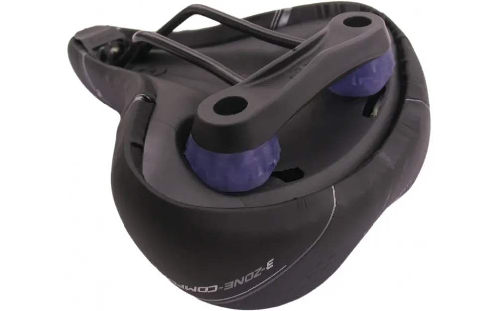 Zadel Selle Bassano Volare BigCity XXL - Zwart