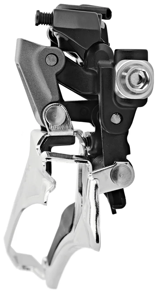 Shimano GRX FD-RX810 Voorderailleur 2x11 Aanlas zwart/zilver