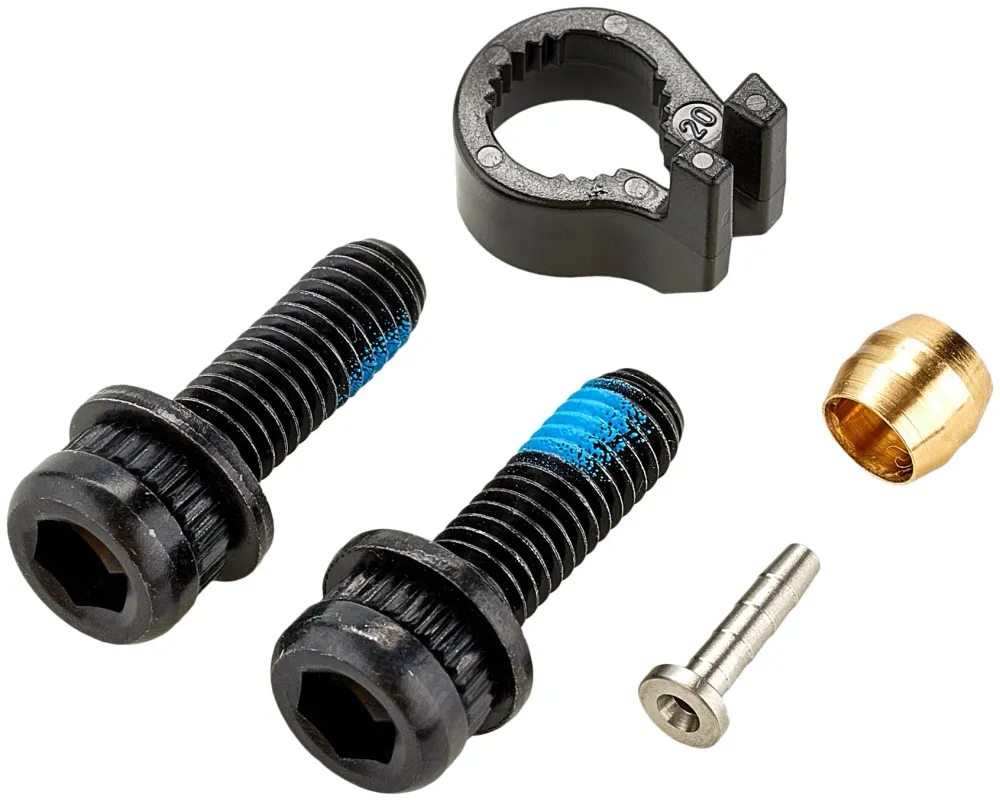 Shimano MT401/MT420 schijfrem vooraan zwart