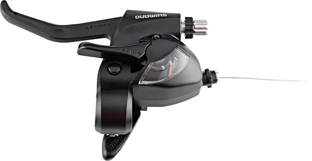Shimano ST-EF41 schakelpook/remhendel links 3s zwart