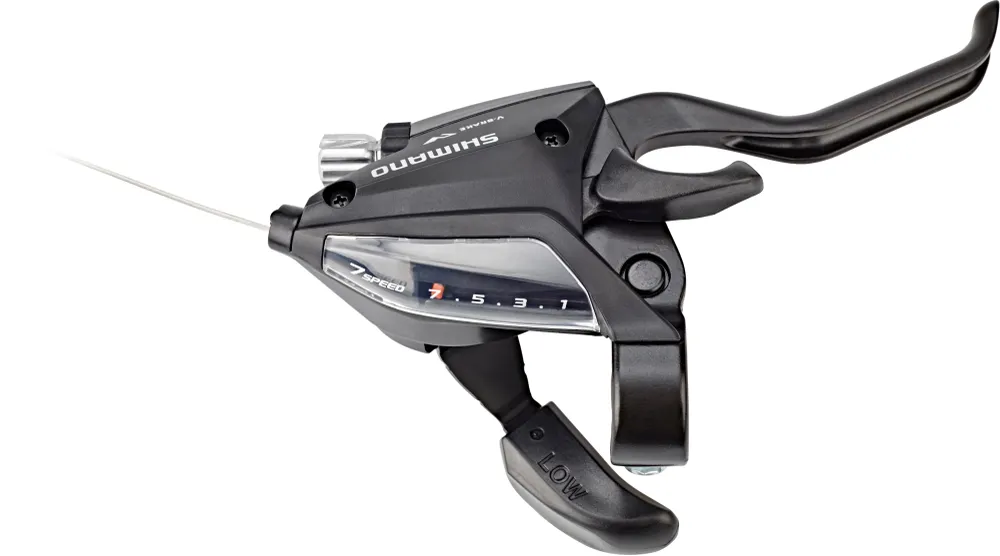 Shimano ST-EF500-2 Schakel-/remhendel achter 7-speed zwart