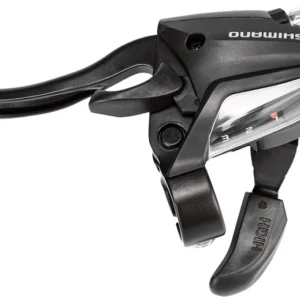 Shimano ST-EF500-4 schakelpook/remhendel VR 3-speed zwart