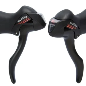 Shimano Tourney ST-A073 Schakel-/remhendelset Road 3x7-speed zwart
