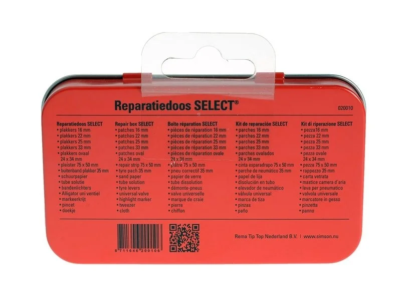 Bandenreparatiedoos Simson "Select"