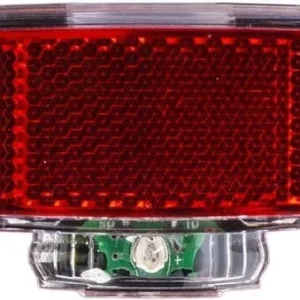 Simson Batterij Bagagedrager achterlicht ''Block'' 1 LED - On/Off