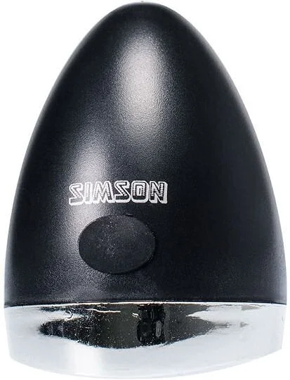 Simson Koplamp Voorvork ''Classic Mini'' - zwart