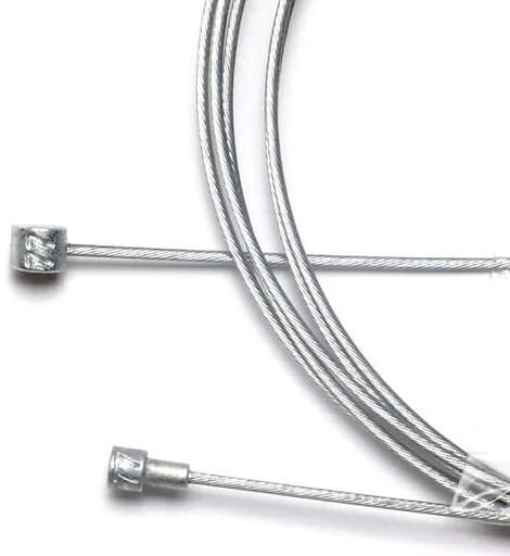 Simson Rem Binnenkabel - 2 nippels - universeel - RVS
