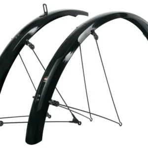 SKS Bluemels Basic spatbordenset 26" 53mm zwart