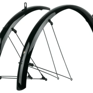 SKS Bluemels Basic spatbordset 28" 55mm zwart