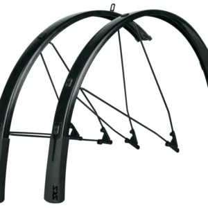 SKS Bluemels Style spatborden set 28" 46mm zwart