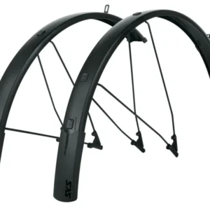 SKS Bluemels Style spatbordset 28" 56mm zwart