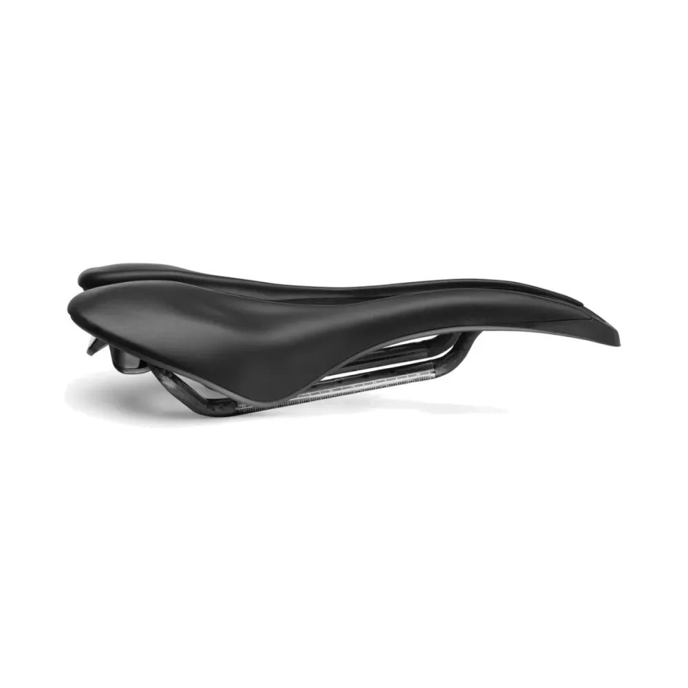 SMP EVO20C Zadel 140mm Breedte Carbon Rails Zwart