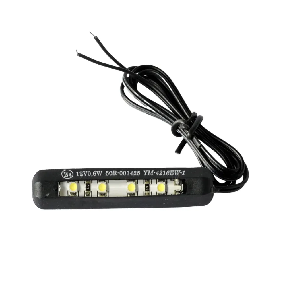 SMP Flexibele zelfklevende motorfietsnummerplaatverlichting